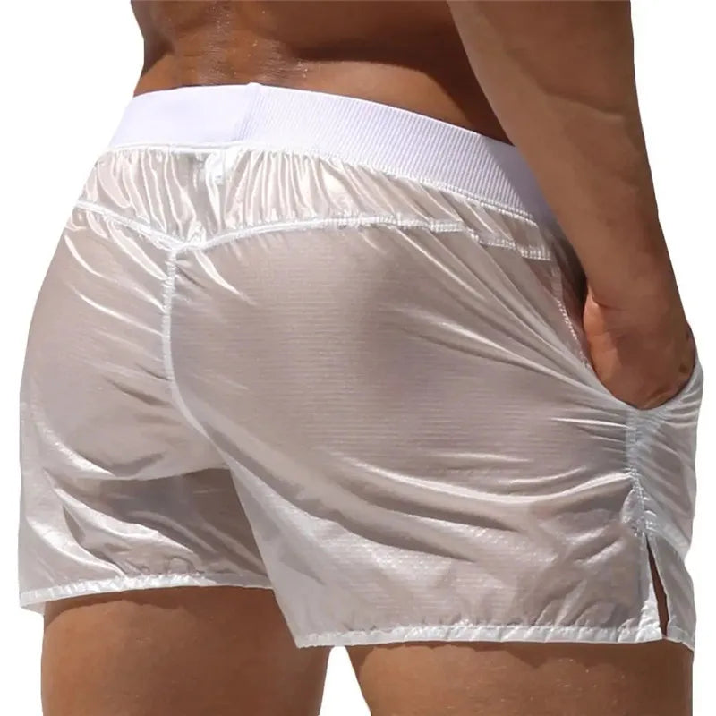 Men Swim Trunks Boxer
