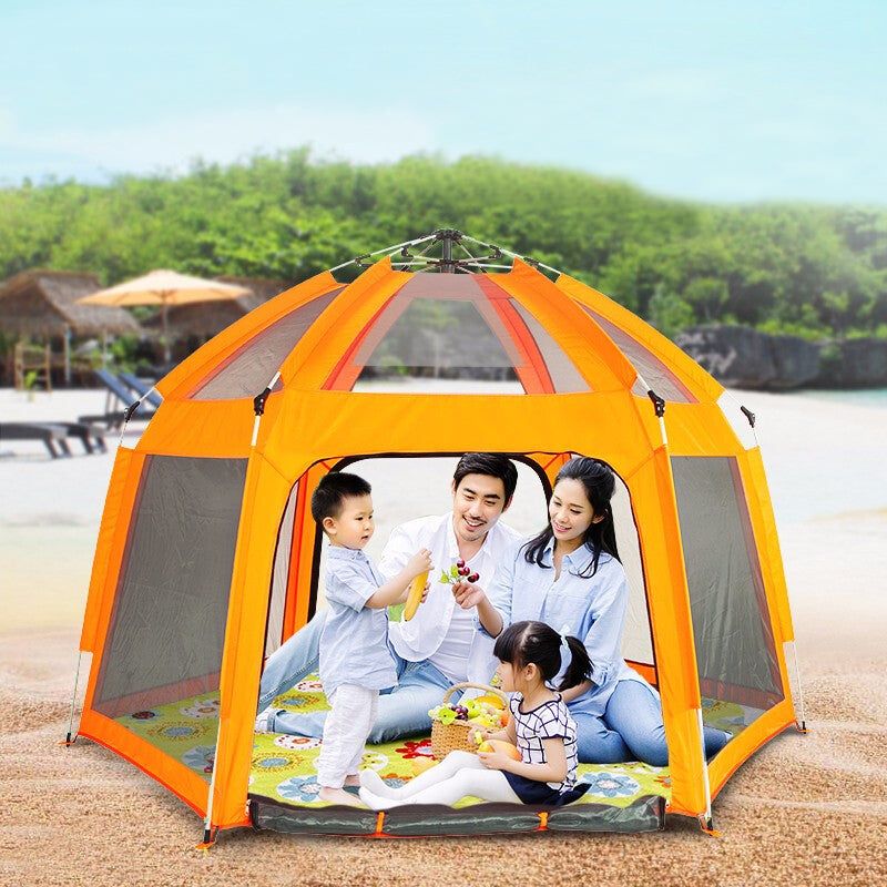 Hexagon pop up tent - Sunny Sydney Australia - Famous Outdoor Gear Store