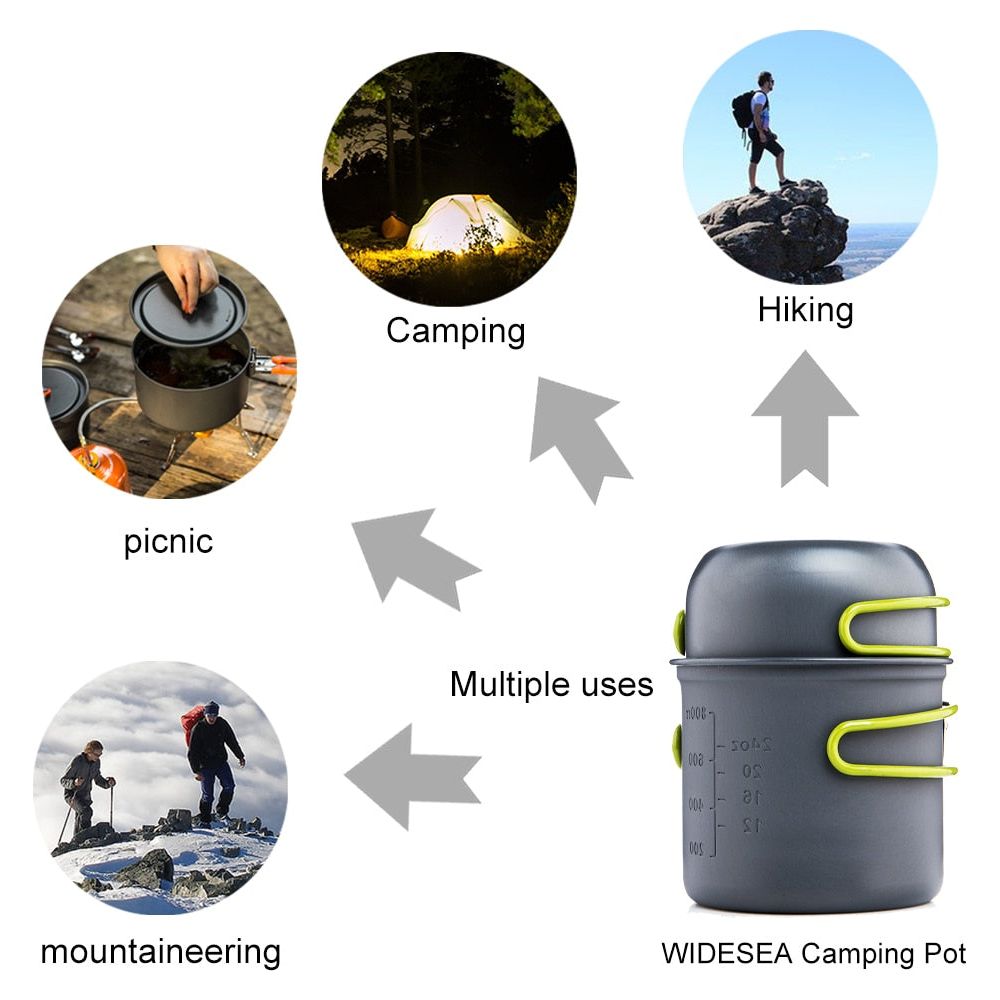 Camping Cooking Set - Sunny Sydney Australia - Famous Outdoor Gear Store