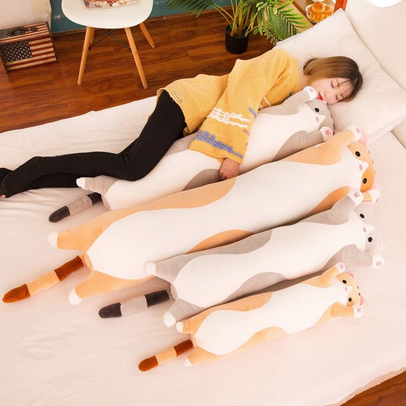 Soft Long Cat Pillow - Sunny Sydney Australia - Famous Outdoor Gear Store