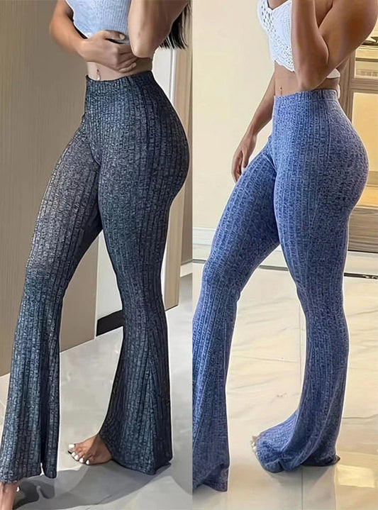 Slim High Waist Pants