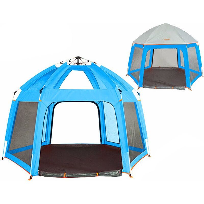 Hexagon pop up tent - Sunny Sydney Australia - Famous Outdoor Gear Store