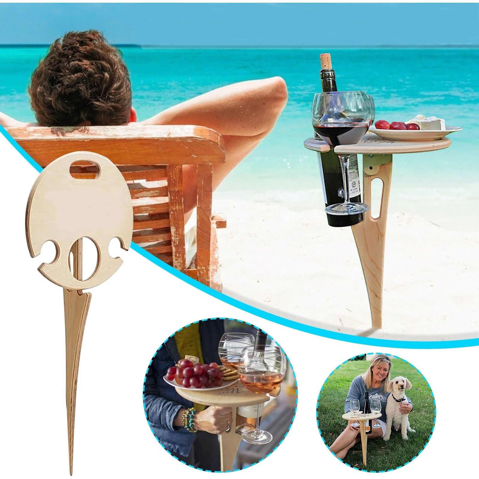 Beach Table - Sunny Sydney Australia - Famous Outdoor Gear Store