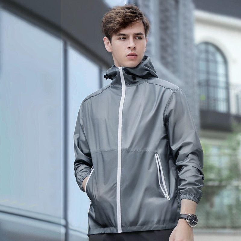 Hooded Rain Jacket - Sunny Sydney Australia - Famous Outdoor Gear Store