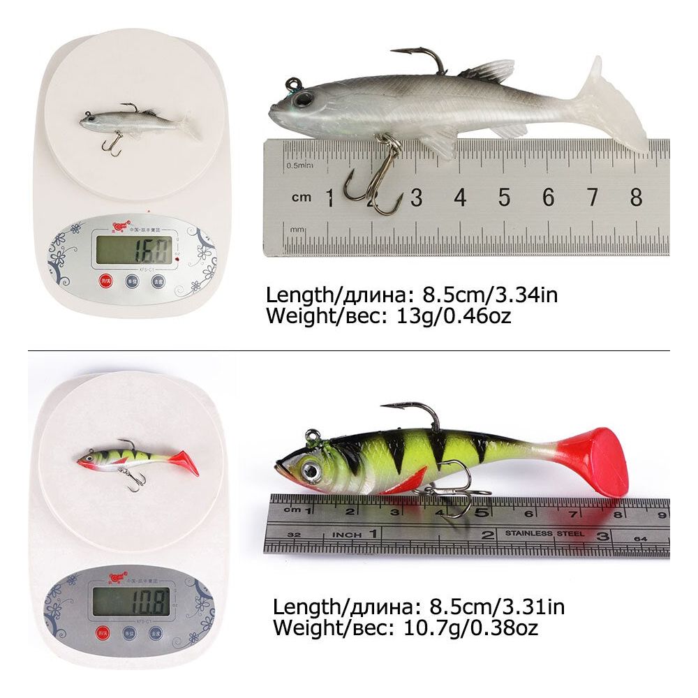 Soft Silicone Fishing Lures 8.5 cm - Sunny Sydney Australia - Famous Outdoor Gear Store