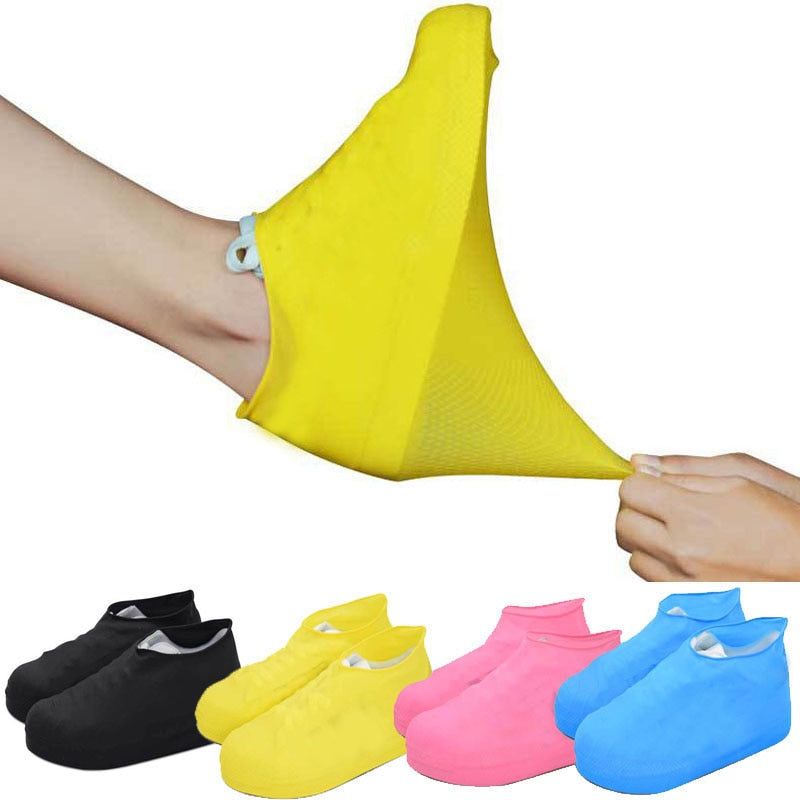 Outdoor latex shoe cover rainy day waterproof thickening non-slip wear foot cover - Sunny Sydney Australia - Famous Outdoor Gear Store